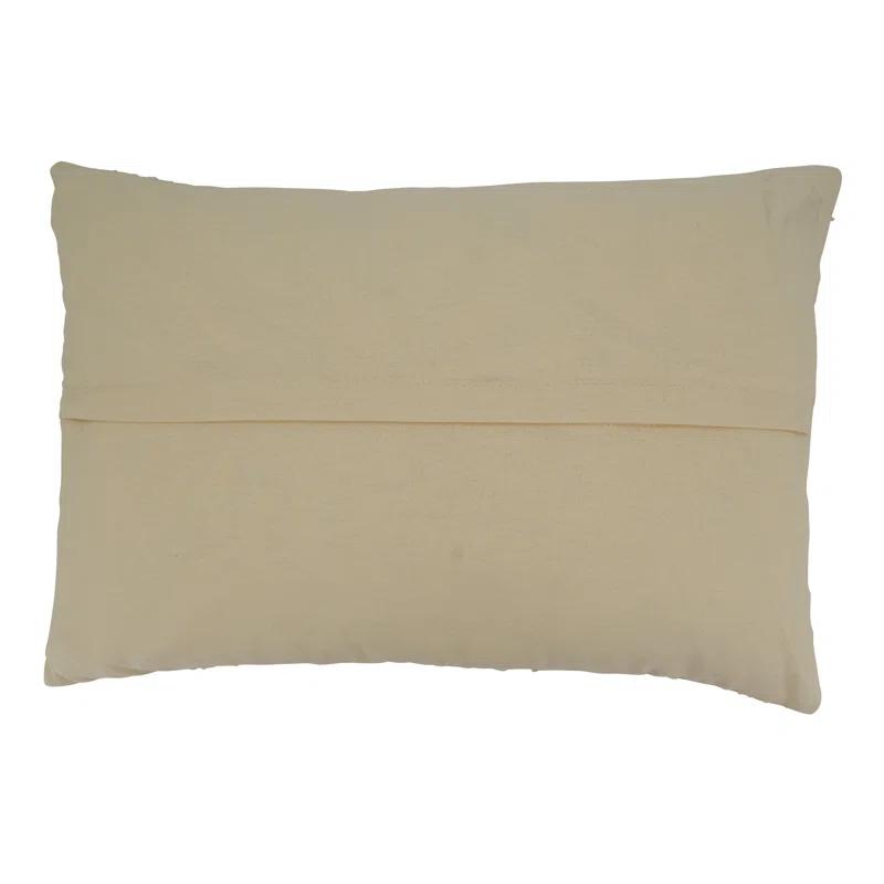 Saro Raissa Collection Cotton Throw Pillow