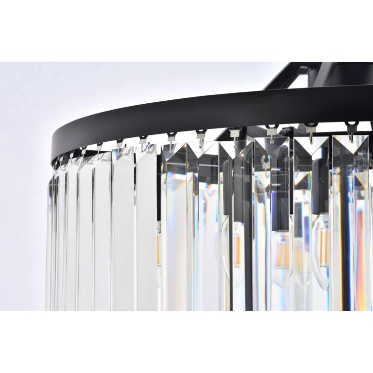 Everly Quinn Dorinda 8 - Light Dimmable Drum Chandelier