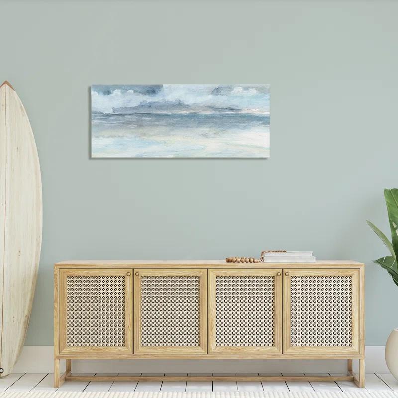 Stupell Industries Abstract Cloudy Ocean Waves by Regina Moore - Painting