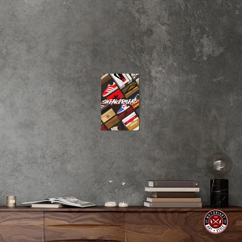 Notori Art Notoriart Sneakerhead Collection Framed Sneaker 1 Piece Canvas Wall Art