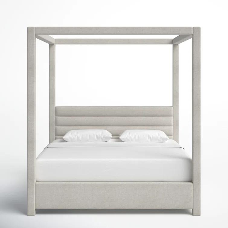 Herma Upholstered Canopy Bed