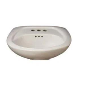 Proflo Proflo 18'' White Vitreous China Oval Bathroom Sink PF5004WH