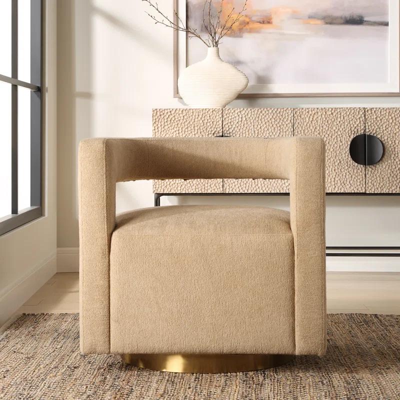 Uttermost Uttermost Grounded Modern Swivel Chair