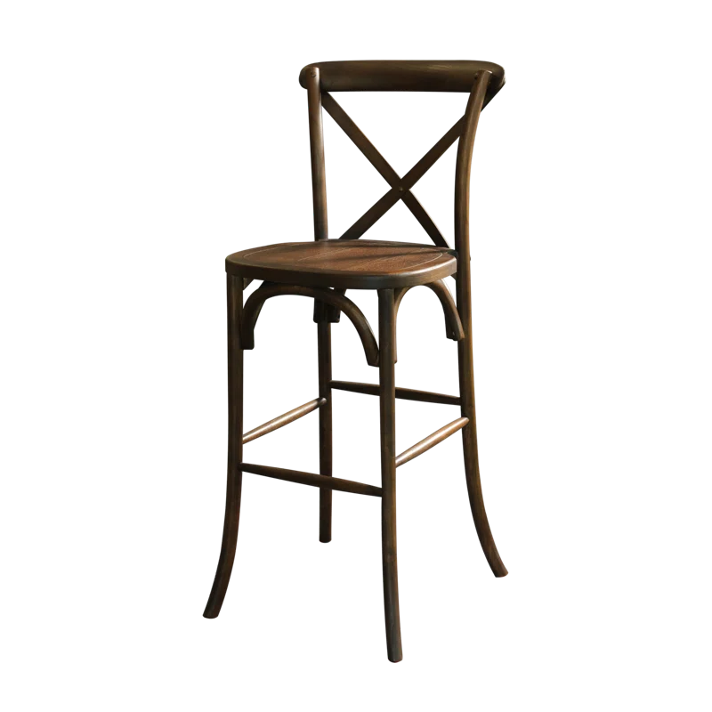 Lucca Solid Wood Counter Stool