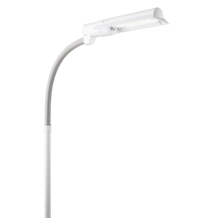 OttLite 13 Watt WingShade Floor Lamp - Living Room, Office, Bedroom Home Décor & Reviews | Wayfair