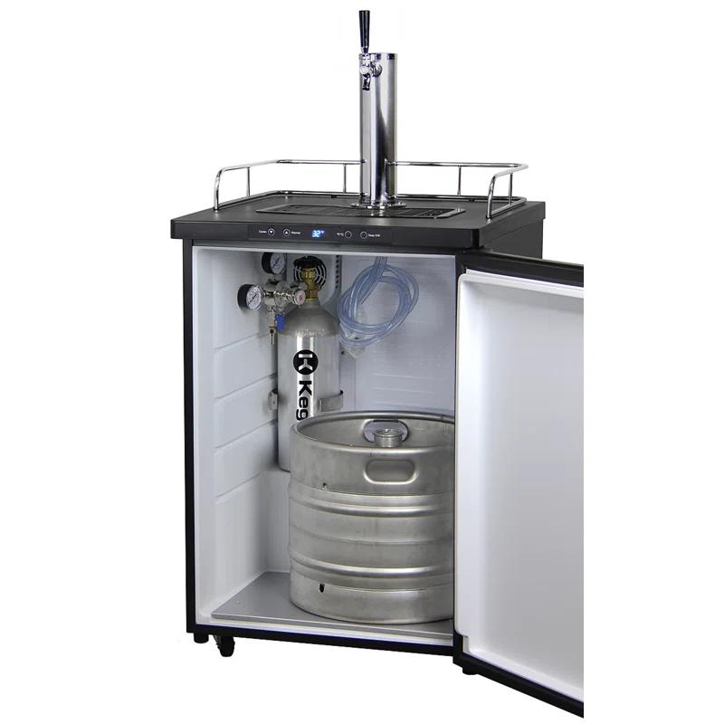 Kegco Kegco Single Tap Freestanding Kegerator with Adjustable Temperature