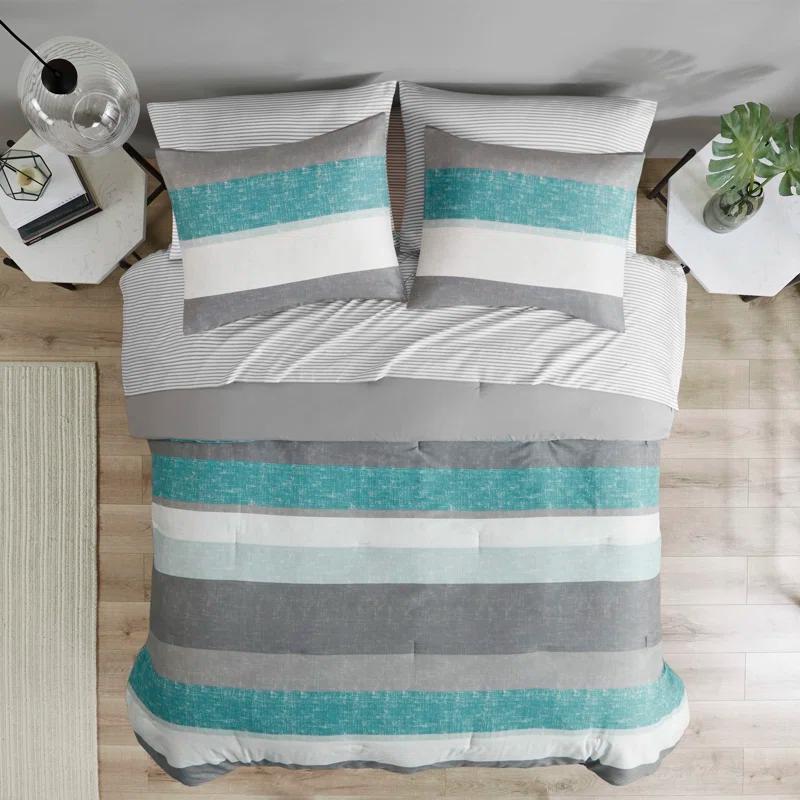 Madison Park Essentials Jaxon Comforter Set with Bed Sheets