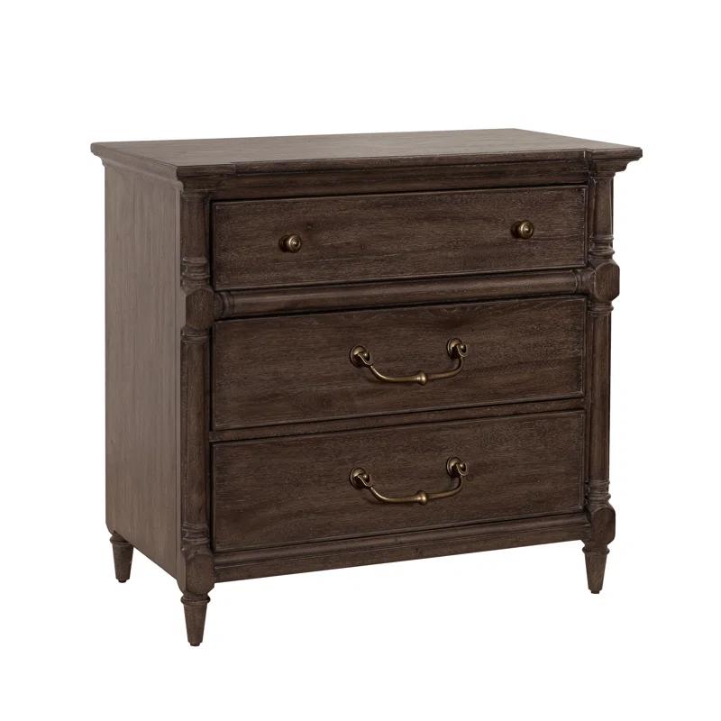 Revival Row 3-Drawer Bachelor's Chest