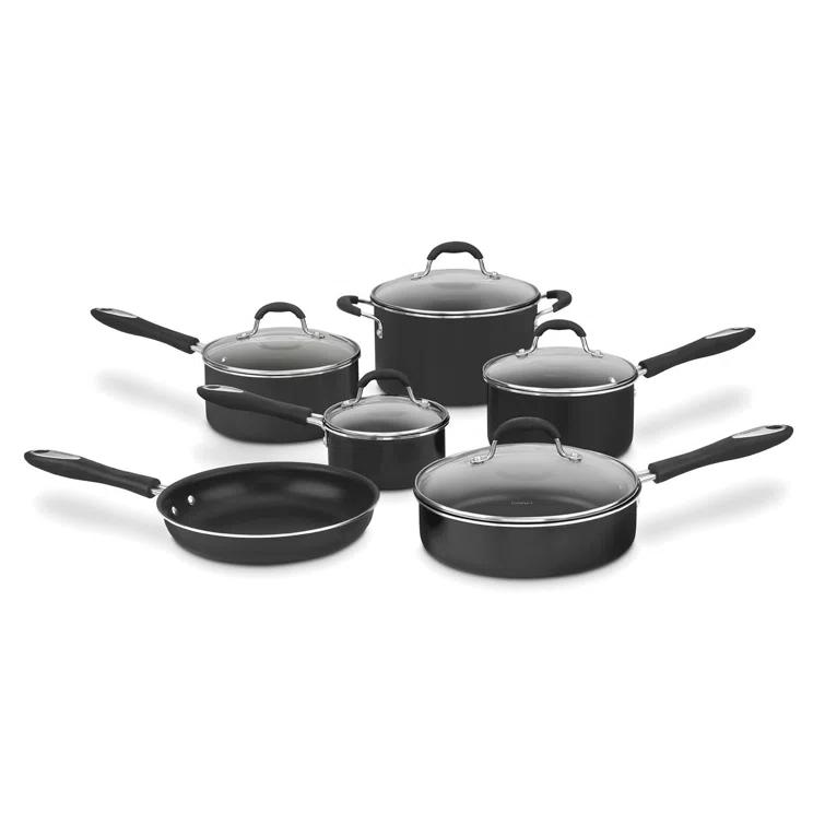 Cuisinart Advantage Non Stick 11 Pieces Aluminum Cookware Set