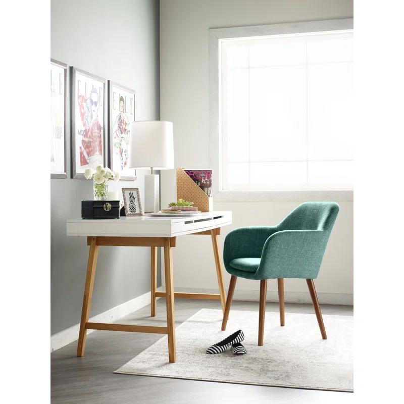 Adore Decor Roux Mid-Century Accent Chair for Home Office or Living Room