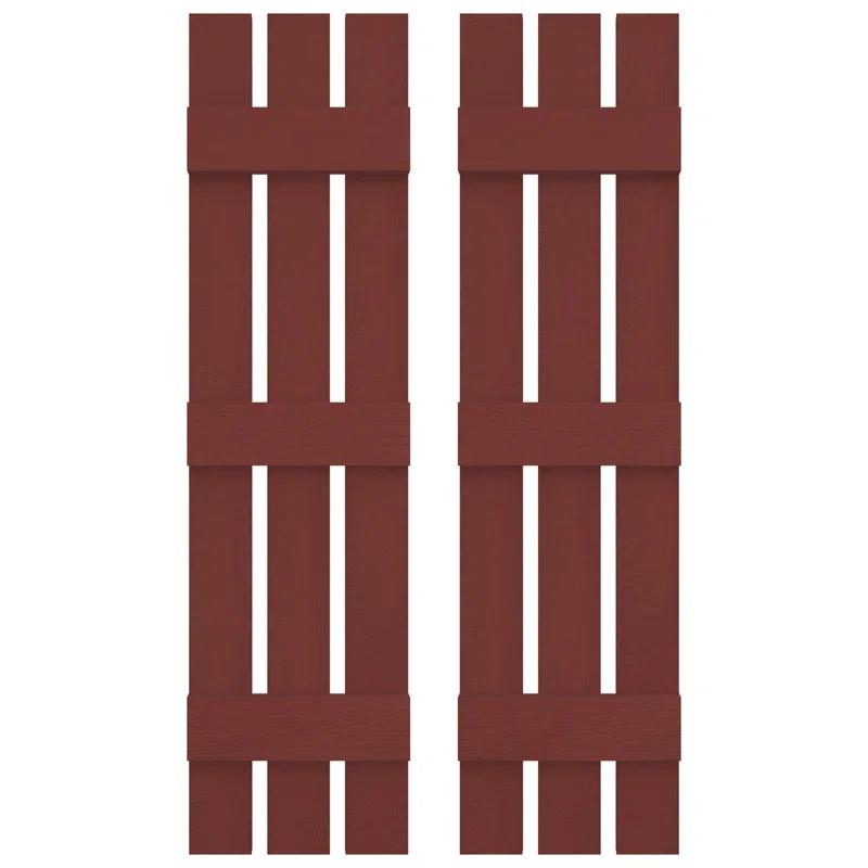 Builders Edge 12'' Board & Batten Shutters
