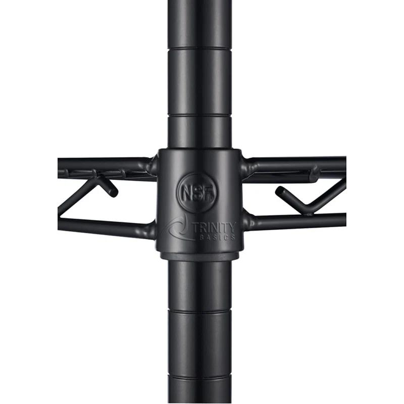 36'' W Steel Height -Adjustable Shelving Unit with Wheels