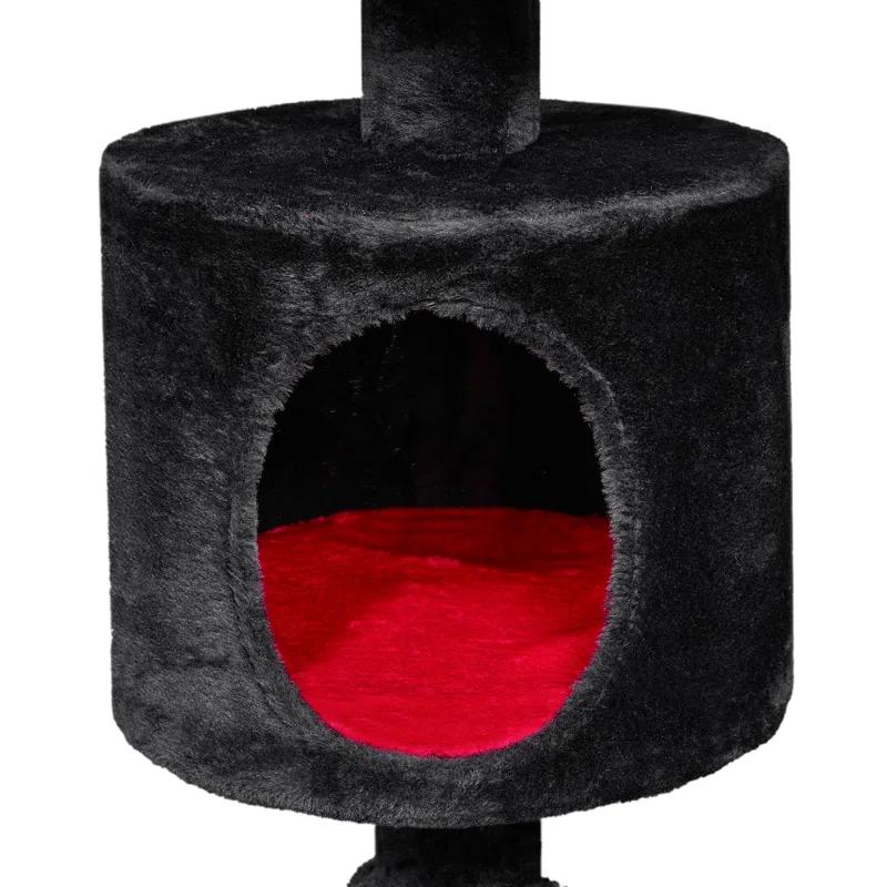 Gothic Cat Tree with Coffin, Gothic Cat Tower with Condo
