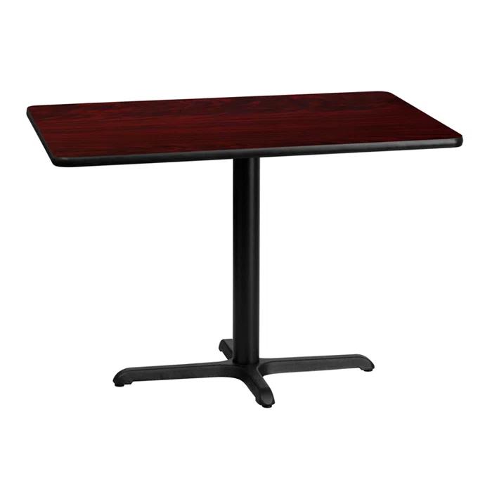 Flash Furniture Laminate Table Top with Table Height Base