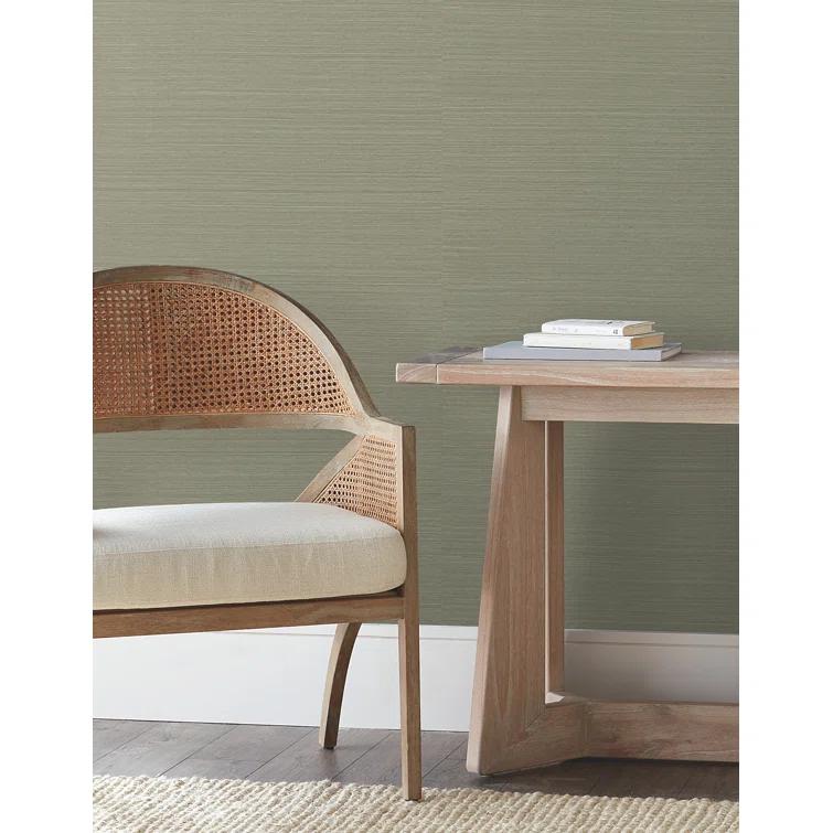 Birch Lane™ Weatherhill Natural Sisal Peel and Stick Grasscloth Wallpaper