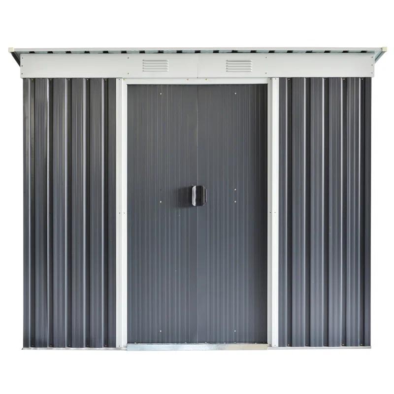 Outsunny 85.5" W x 48" D Storage Shed