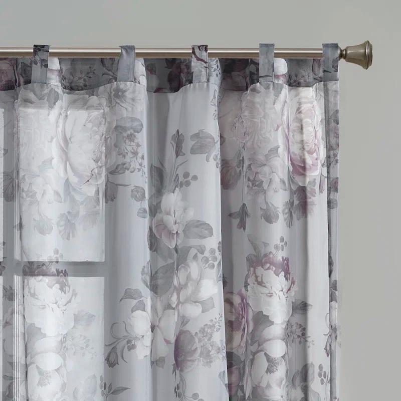Madison Park Simone Marcus Sheer Curtain Panel