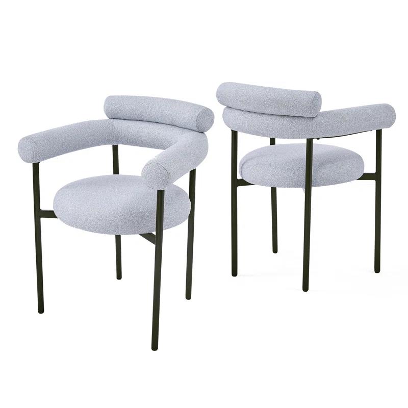 Christopher Knight Home Rylan Upholstered Armchair Dining Chairs