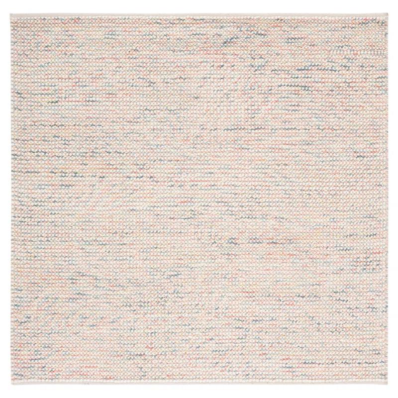 Latitude Run® Vermont Hand Woven Wool Solid Color Rug