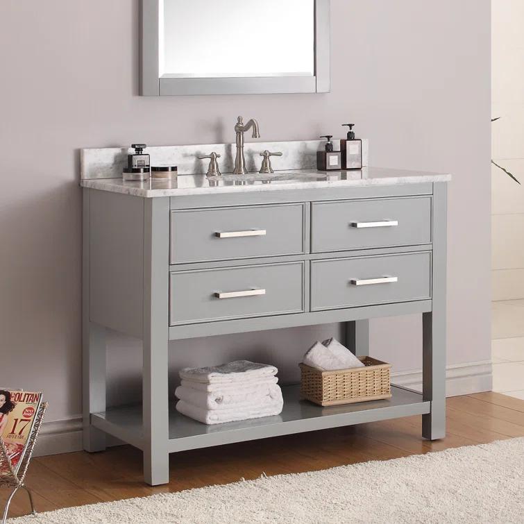 Latitude Run® Brooks 42" Single Bathroom Vanity Base Only