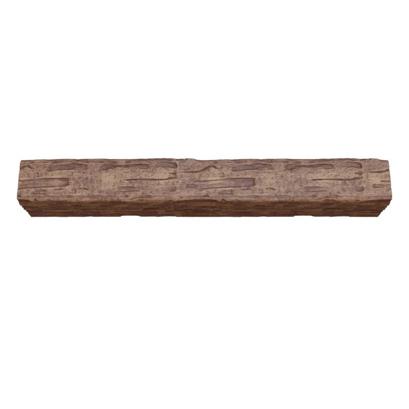 Ekena Millwork Salvaged Timber HeritageTimber Faux Wood 3-Sided Ceiling Beam (U-Beam)