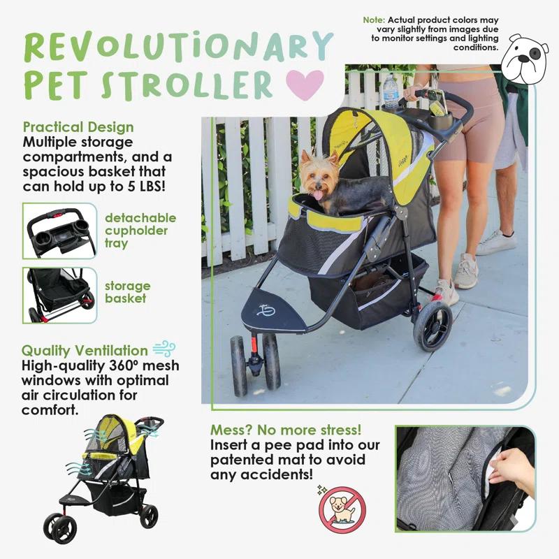 Petique Petique Revolutionary Pet Stroller
