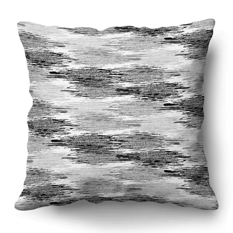 Americanflat Abstract Blurred Throw Pillow With Premium Polyester
