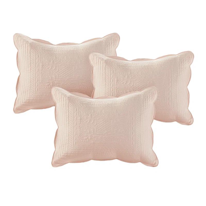 Madison Park Tuscany Scalloped Edge Quilt Set