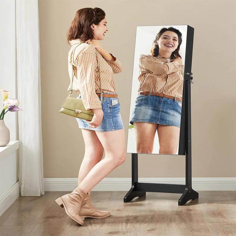 Songmics 16.2'' Wide Freestanding Jewelry Armoire