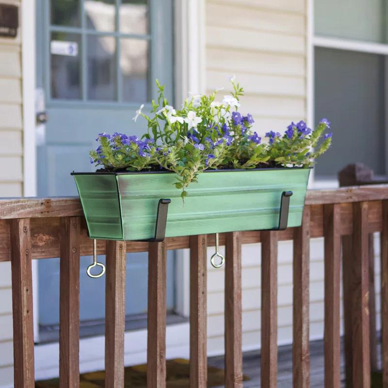 Metal Window Box Planter
