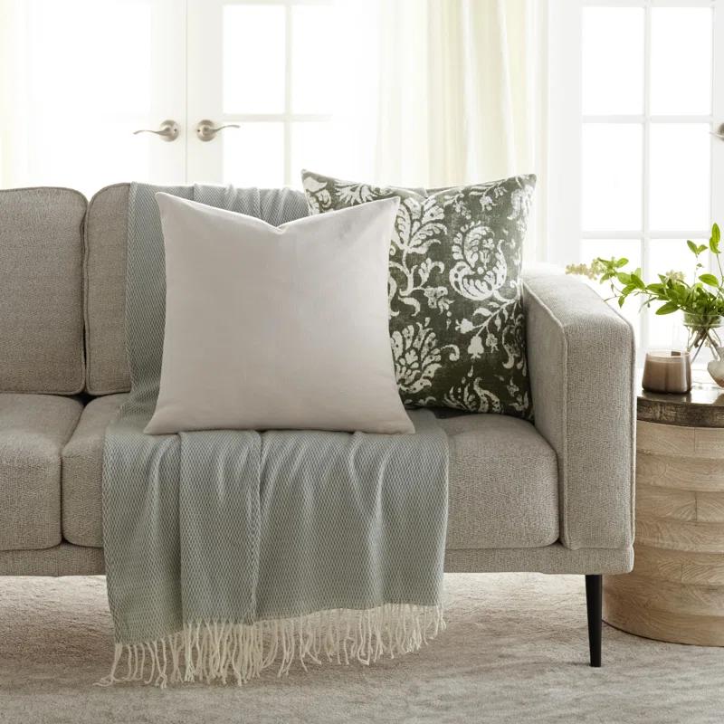 Becky Cameron Cotton Throw Square Pillow Cover & Insert