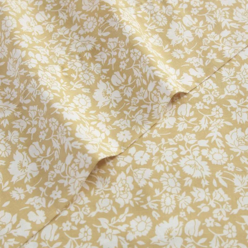 Laura Ashley Laura Ashley Printed Cotton Percale Sheet Set