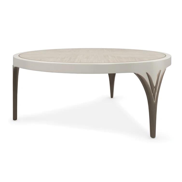 Caracole Compositions Valentina Solid Wood Coffee Table