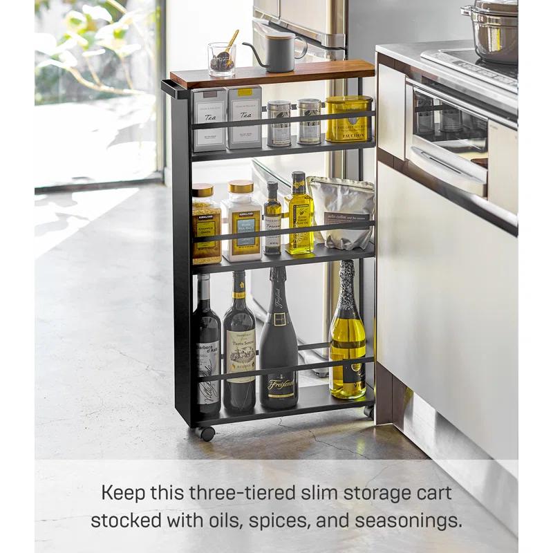 Tower Slim Rolling Storage Cart with Handle