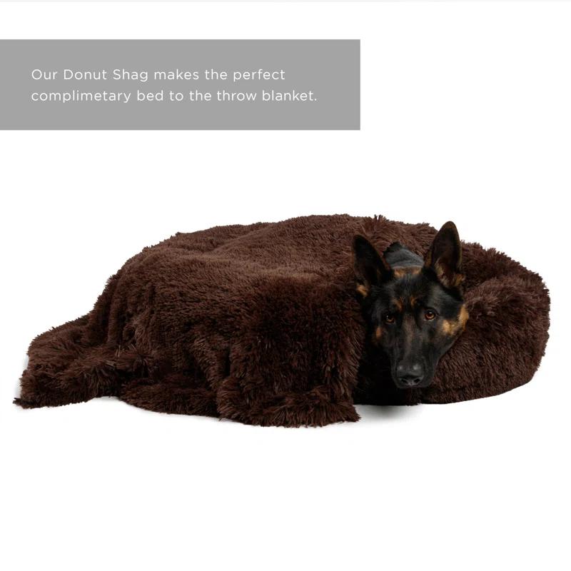 Best Friends By Sheri Best Friends by Sheri Calming Shag Fur Pet Throw Blanket