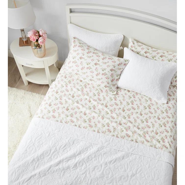 Laura Ashley Laura Ashley Cotton Flannel Cozy Sheet Sets