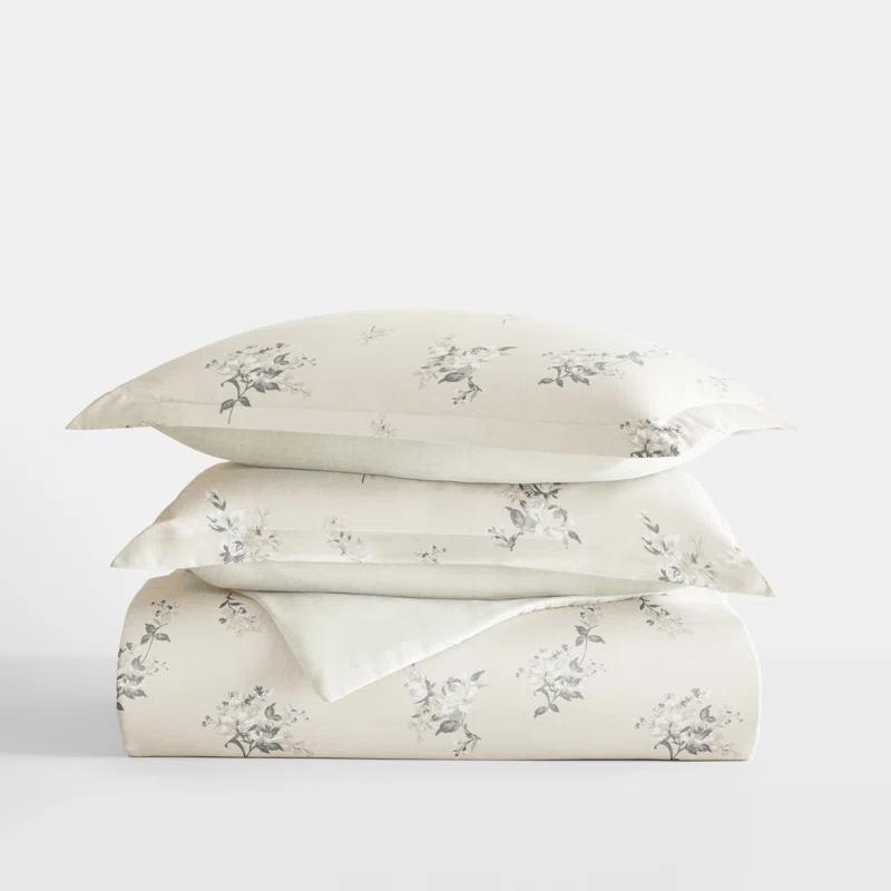 Becky Cameron Patterned Ultra Soft 3 Piece Duvet Cover Set - Serenity