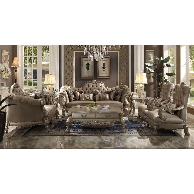 Andrew Home Studio Lole Velvet Armchair