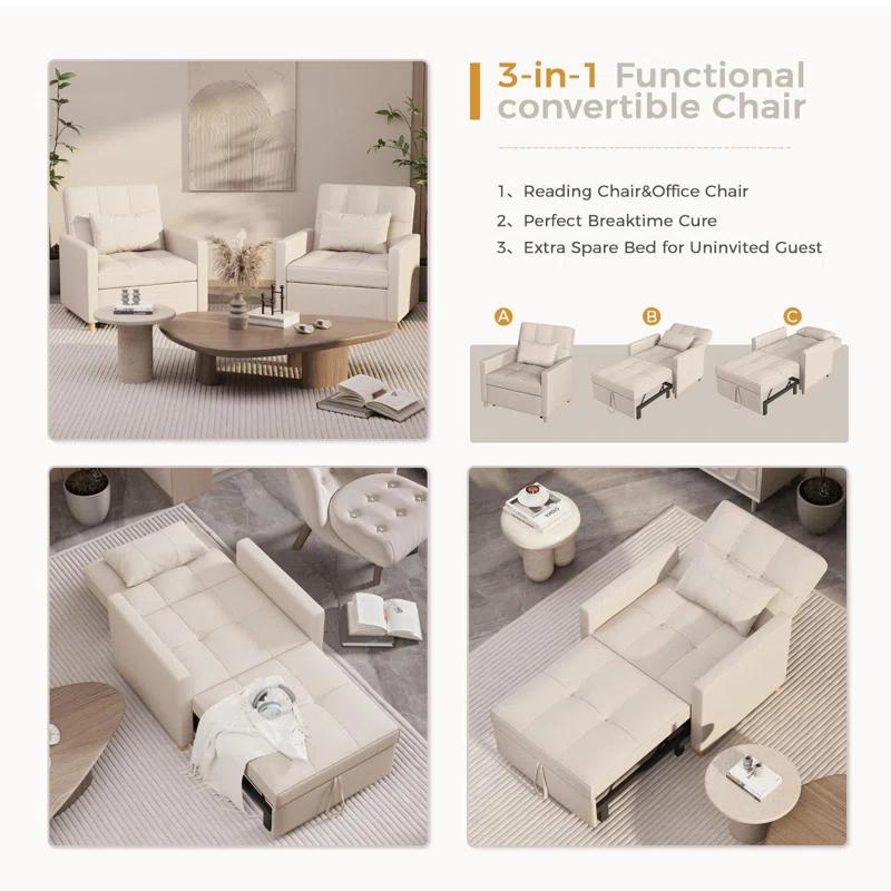 Latitude Run® Upholstered Accent Chair