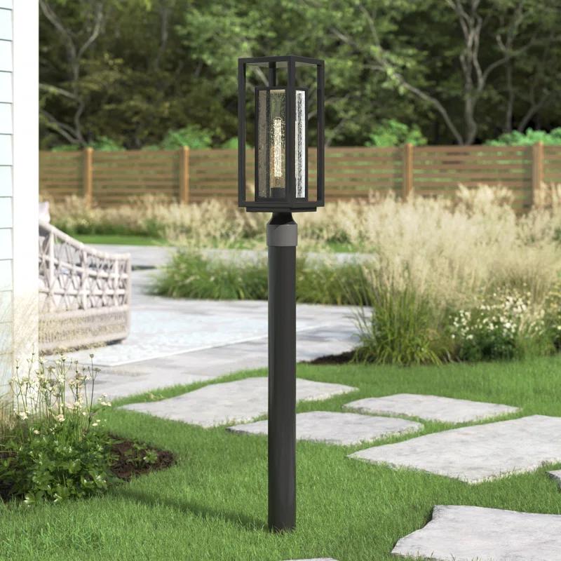 Hinkley Republic Black 1 - Light 17" H Hardwired Lantern Head