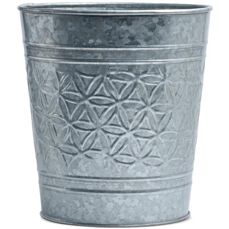 Alley Metal Open Waste Basket - 1.7 Gallons