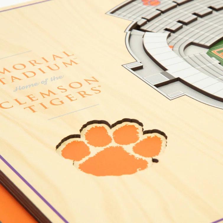 YouTheFan NCAA 5-Layer StadiumViews 3D Wall Art & Reviews | Wayfair