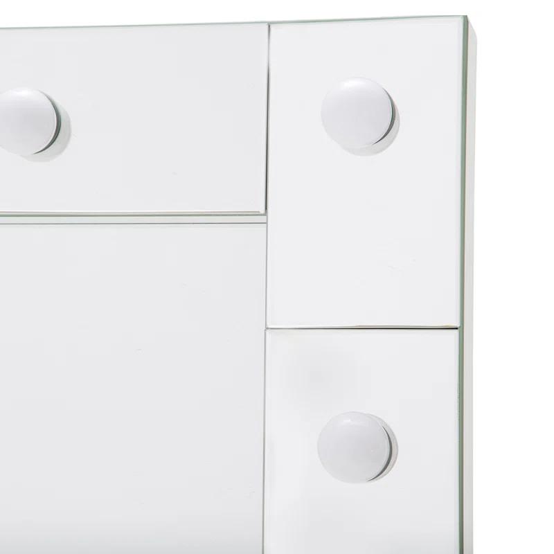 Montreal Glass Flat LED Wall Mirror