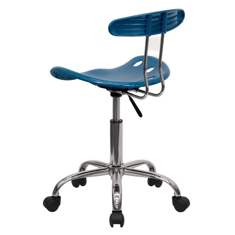 Flash Furniture Bonavant Adjustable Swivel Chair for Desk and Office with Tractor Seat