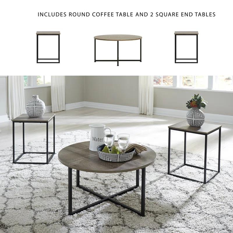 Williston Forge Kleinschmidt 3 - Piece Living Room Table Set