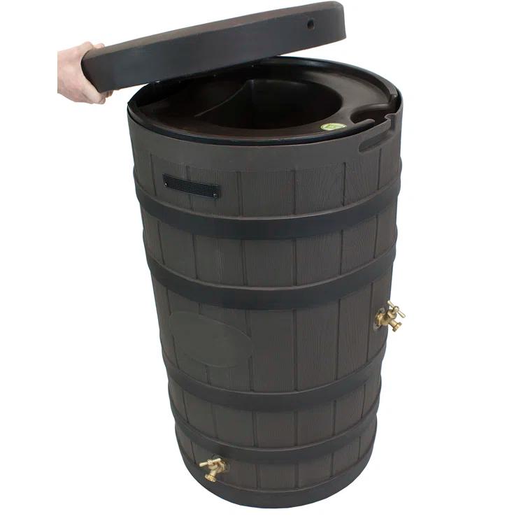 RTS Companies RTS Home Accents 50 Gallon Eco Rain Barrel