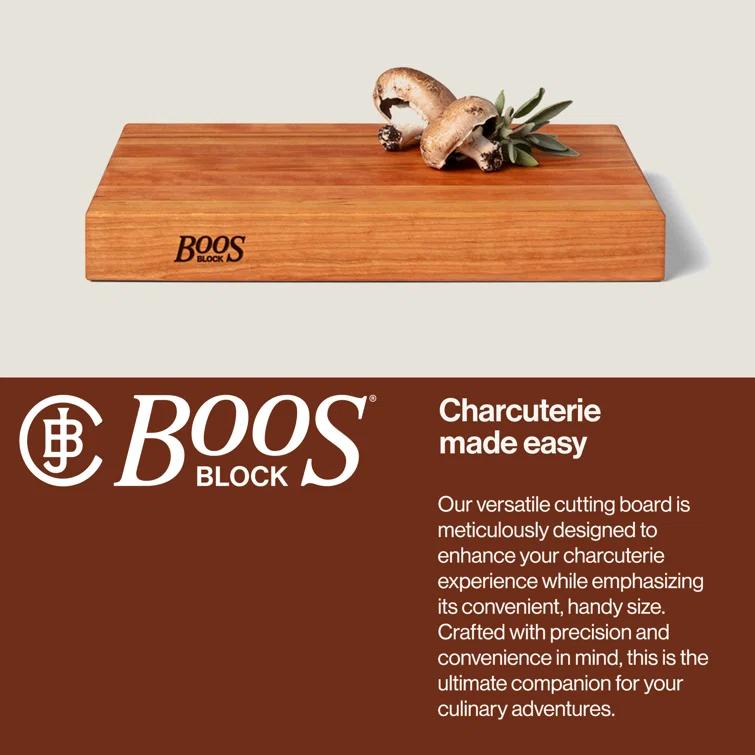 John Boos Wood Edge Grain Reversible Cutting Board