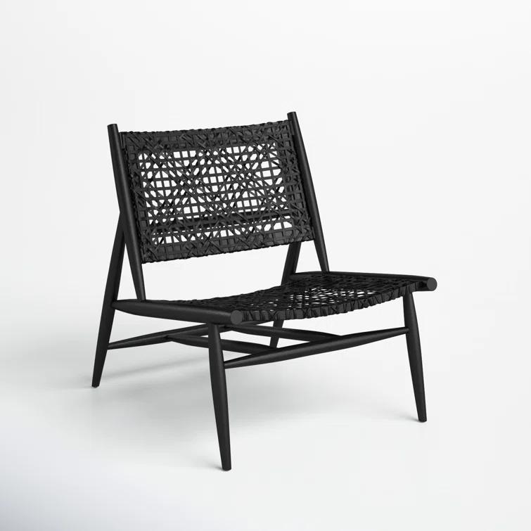 Kazbah Genuine Leather Side Chair
