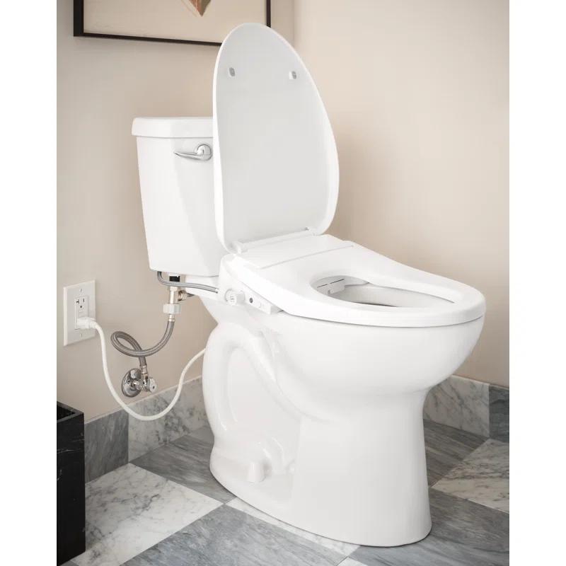 Moen EB2100-E 5-Series Premium Electronic Bidet Seat for Elongated Toilets with Remote