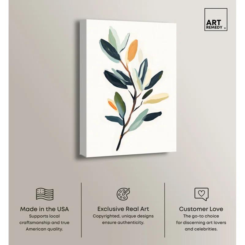 Art Remedy Prismatic Grove I Canvas Retro Poster Art by Art Remedy